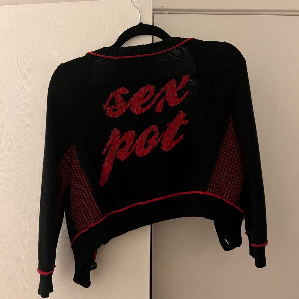 RARE Betsey Johnson Cardigan Size M